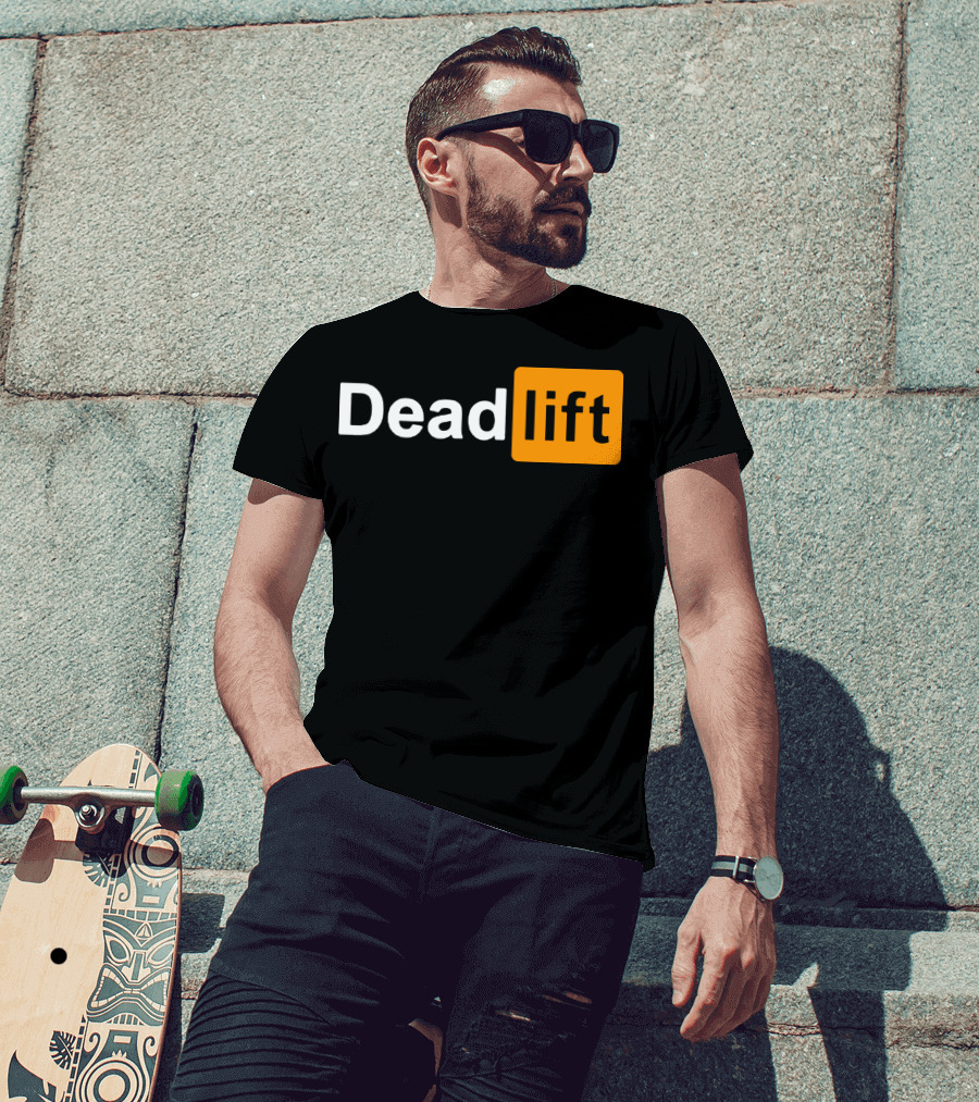Deadlift Lift Training Strength Fitness W02 T-Shirt