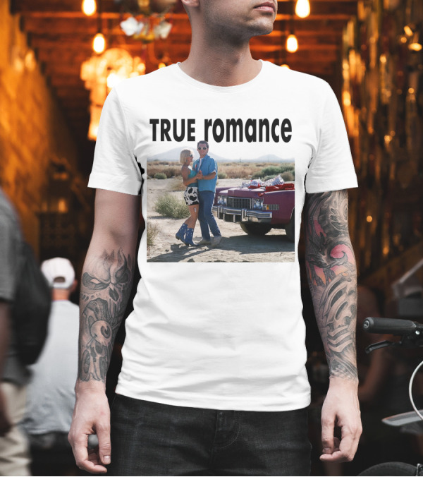 TRUE Romance Classic Movie Scene Desert Cadillac T-Shirt TRUE Romance Classic Movie Scene Desert Cadillac T-Shirt