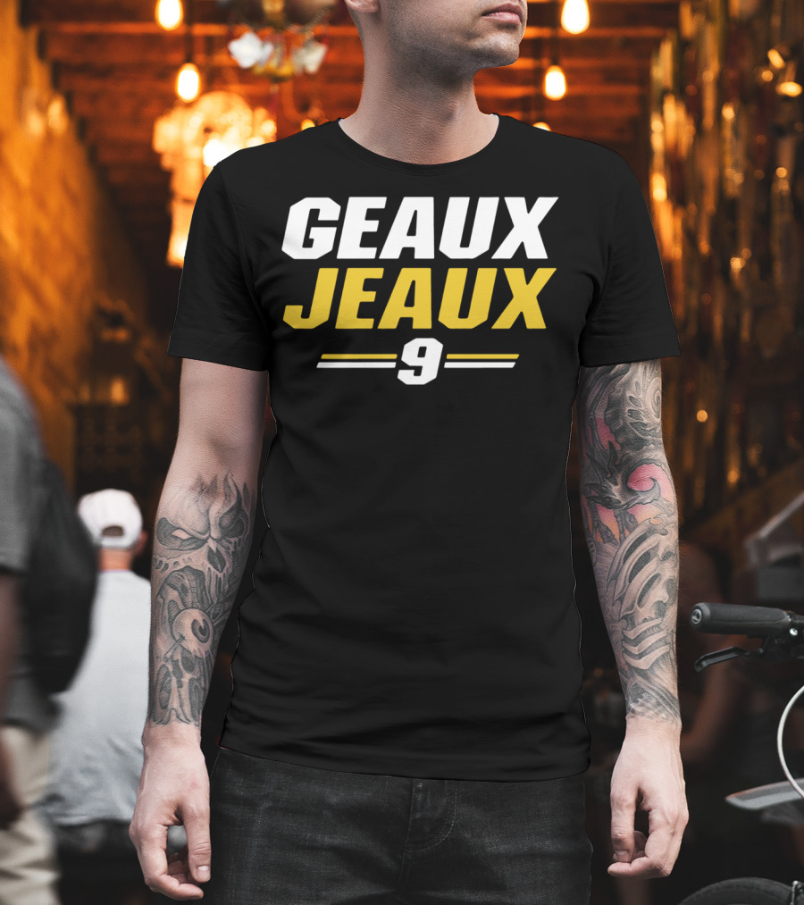 Geaux Jeaux 9 Joe Burrow T-Shirt