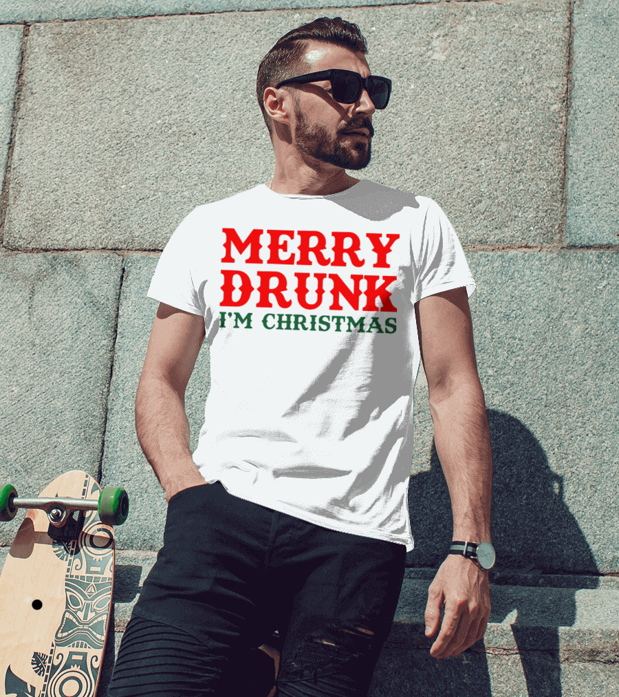 Merry Drunk I’m Christmas T-Shirt
