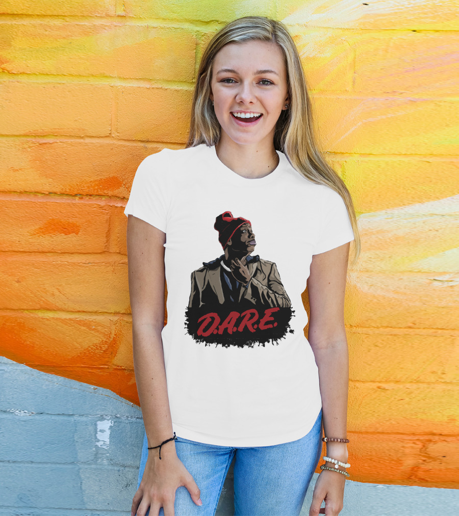 D.A.R.E Iconic Style Streetwear Beanie And Jacket T-Shirt
