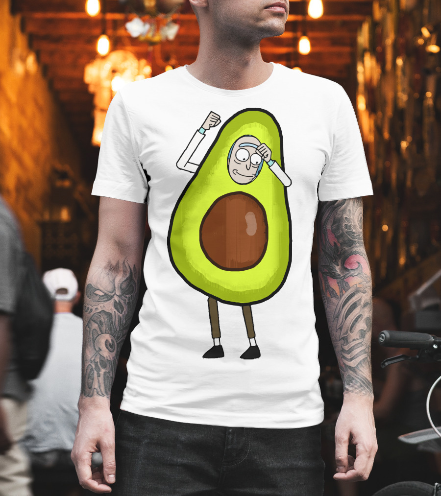 Rick in Avocado Costume T-Shirt