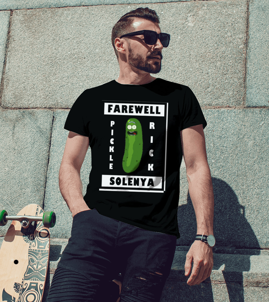 Farewell Pickle Rick Solenya T-Shirt