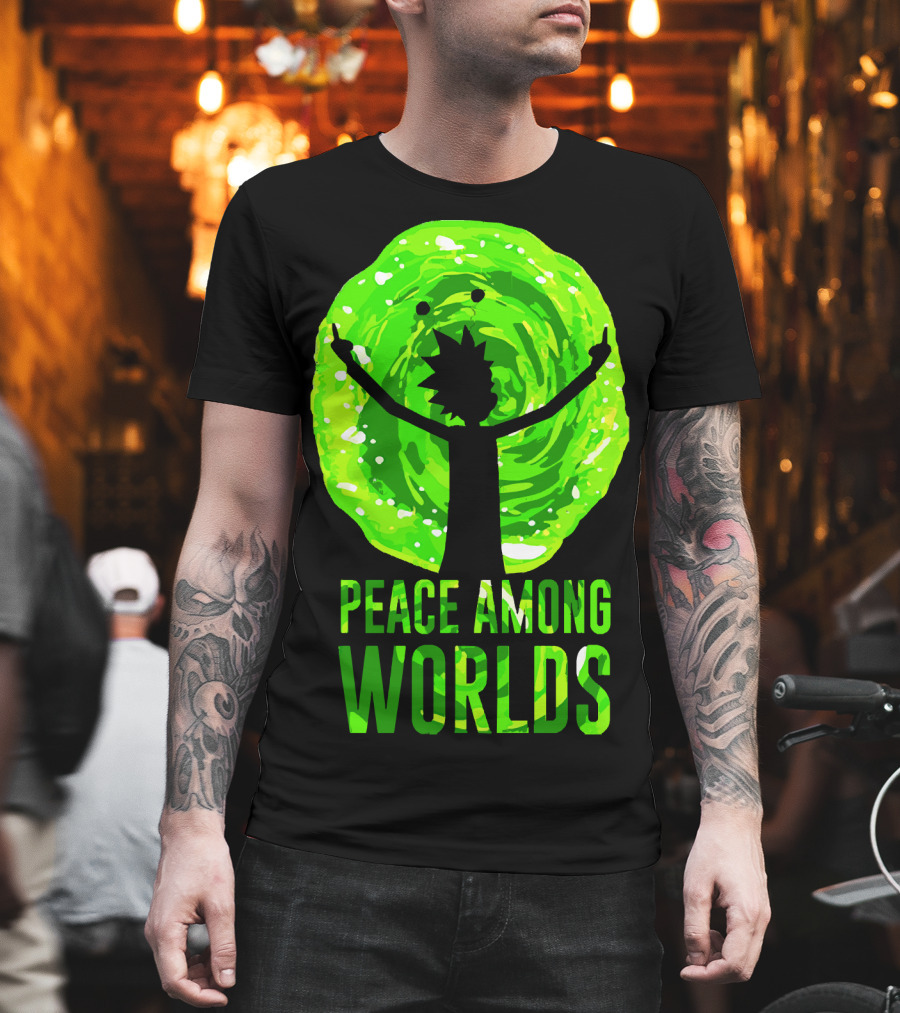 Rick and Morty Peace Among Worlds Portal T-Shirt