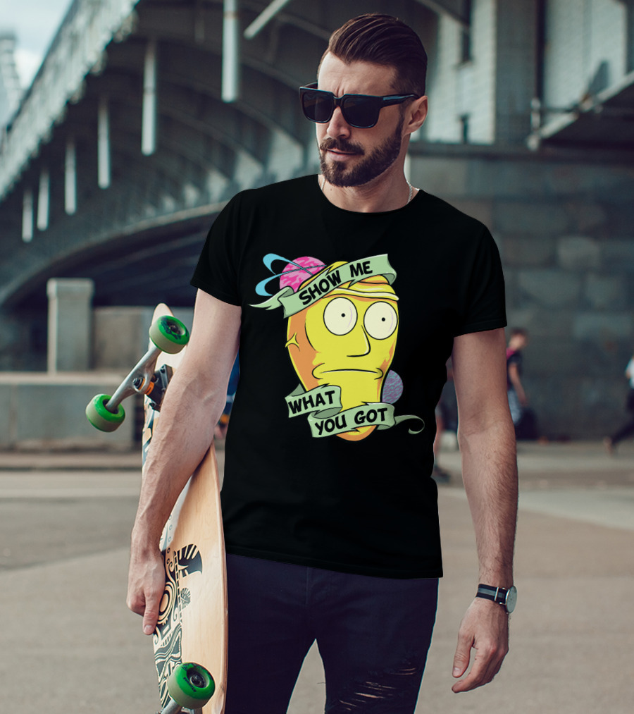 Show Me What You Got Head With Planets T-Shirt
