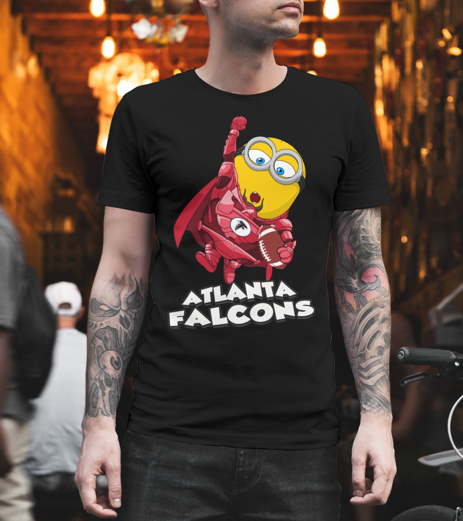 Atlanta Falcons Minion Football T-Shirt