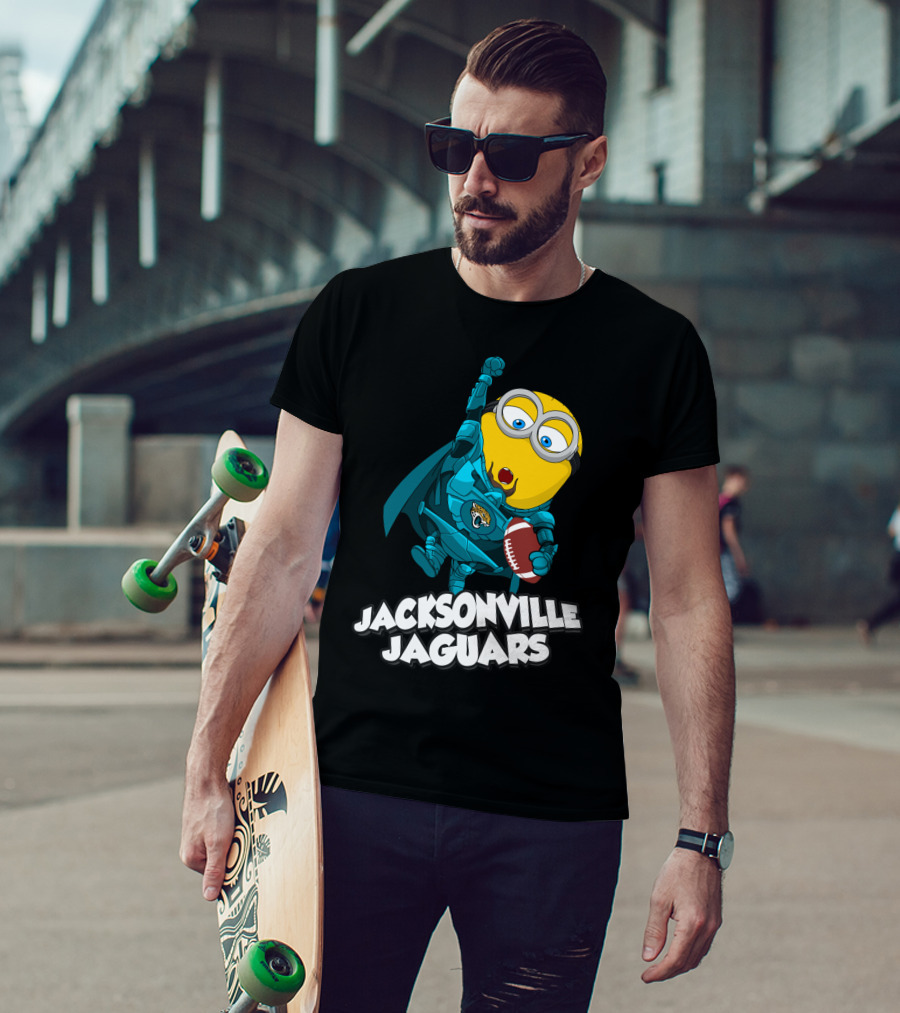 Jacksonville Jaguars Minion Football Adventure T-Shirt