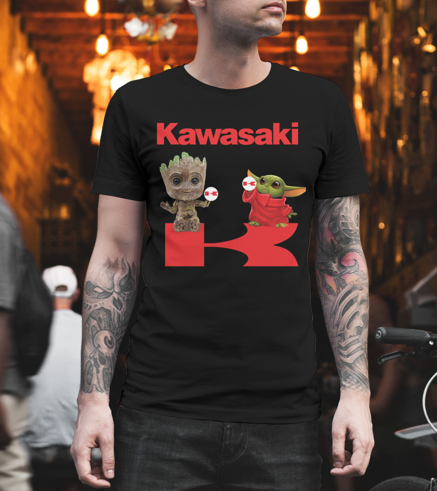Kawasaki Groot Yoda Dh T-Shirt