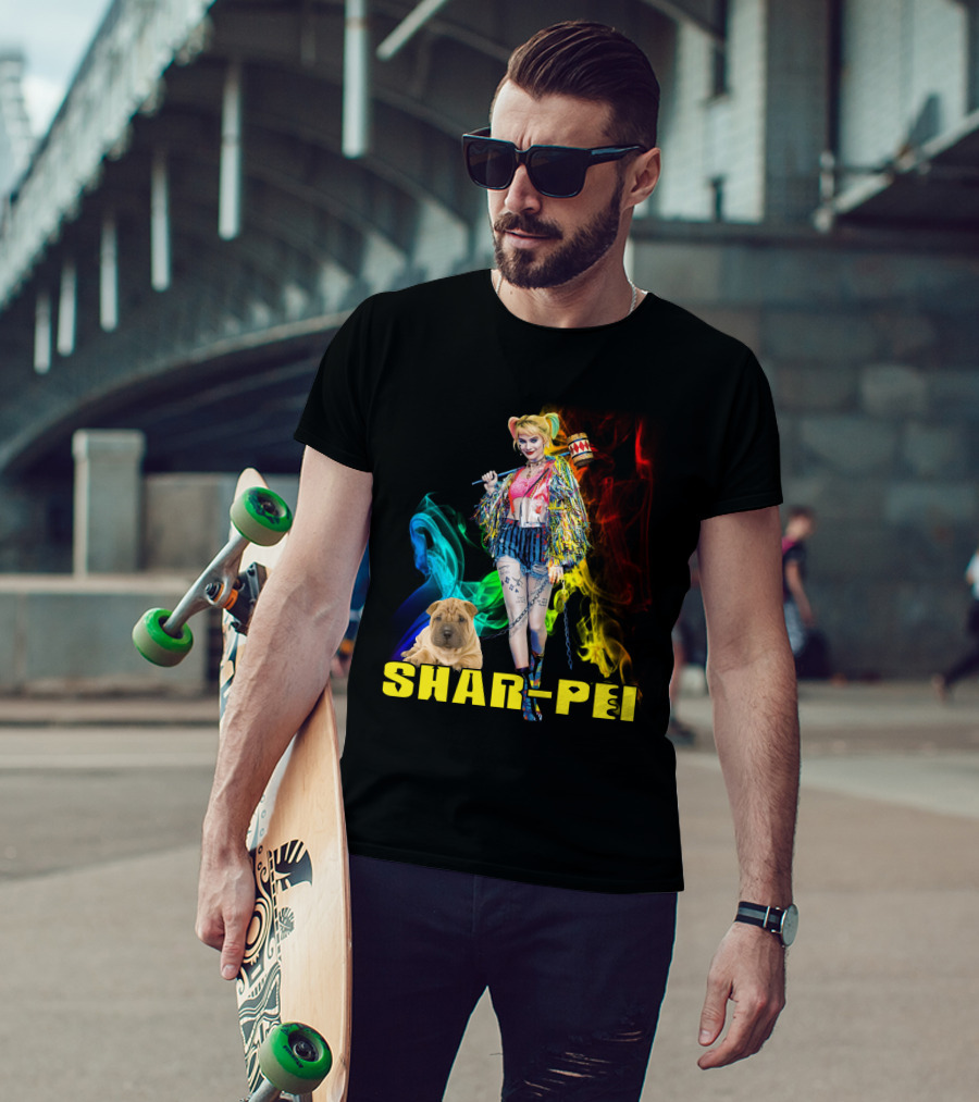 Shar-Pei Harley Quinn Dh T-Shirt