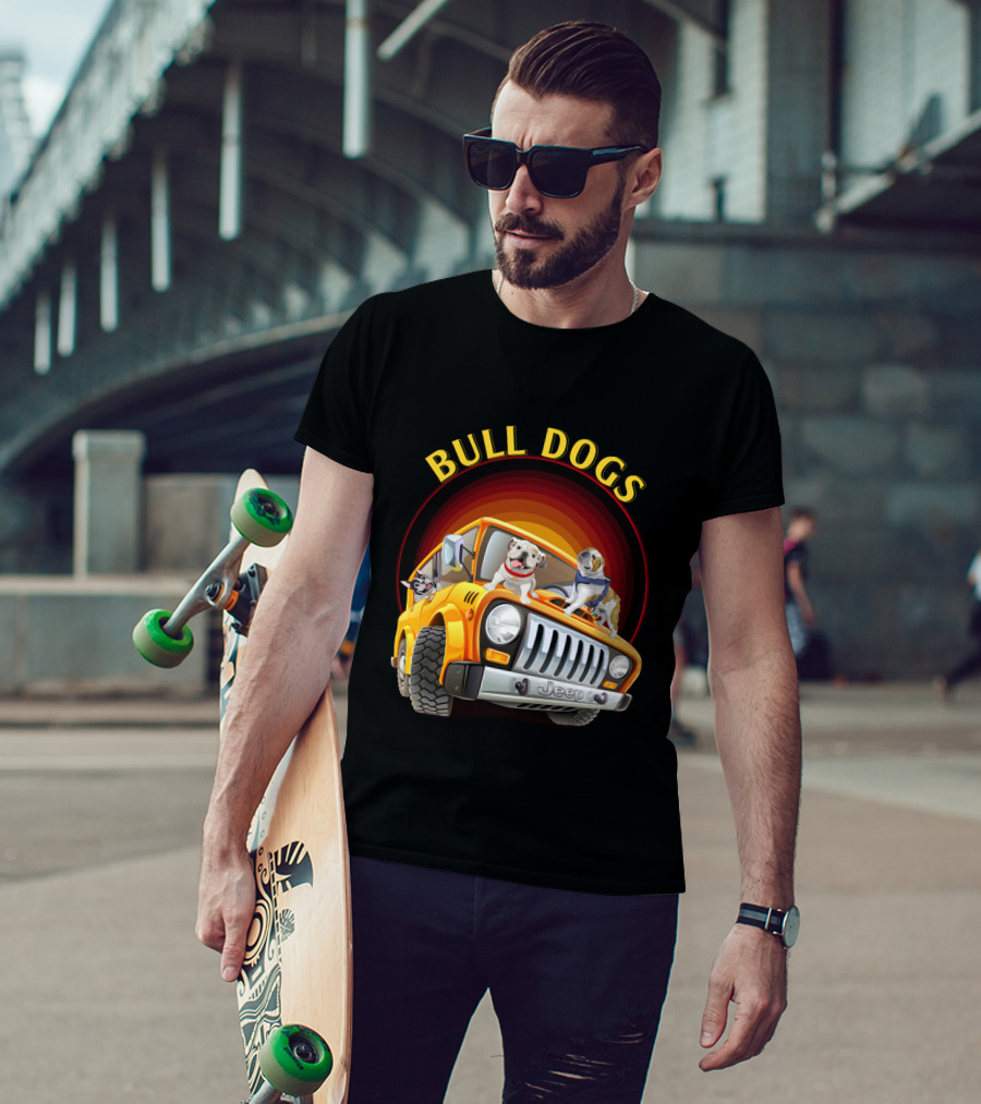 Bull Dogs Jeep Adventure Car 51 Dh T-Shirt