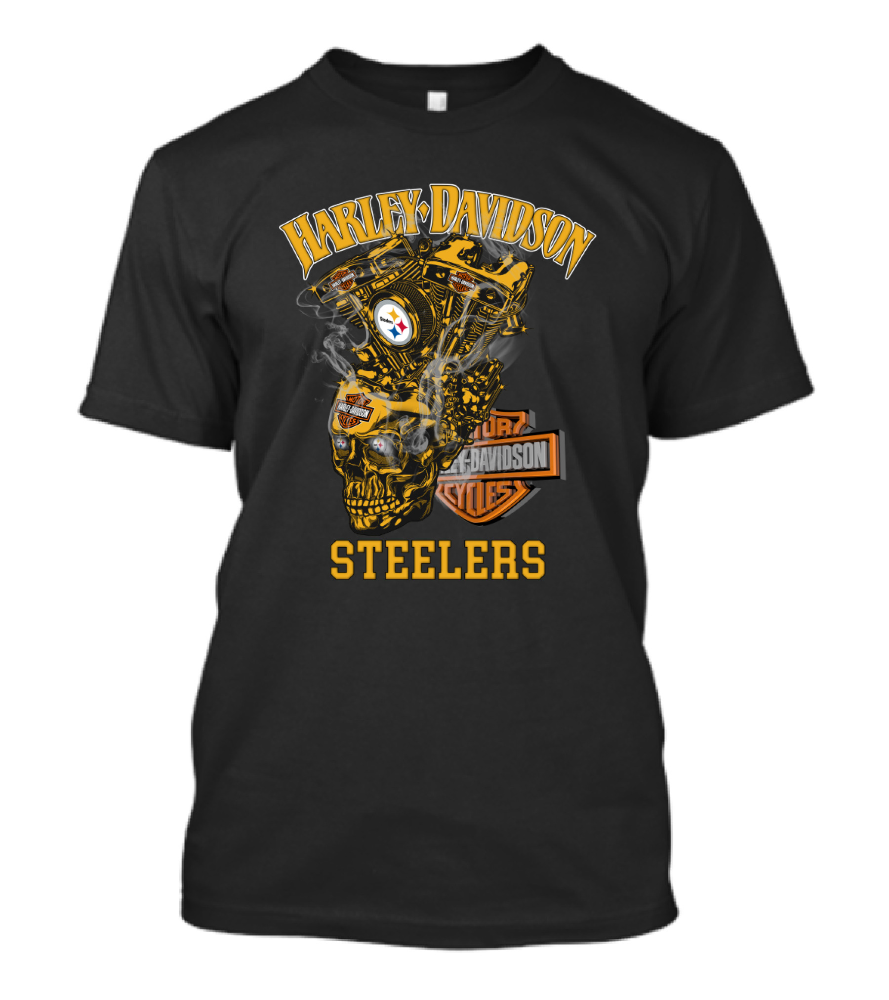 Harley Davidson Steelers Pittsburgh Hd 70 T-Shirt