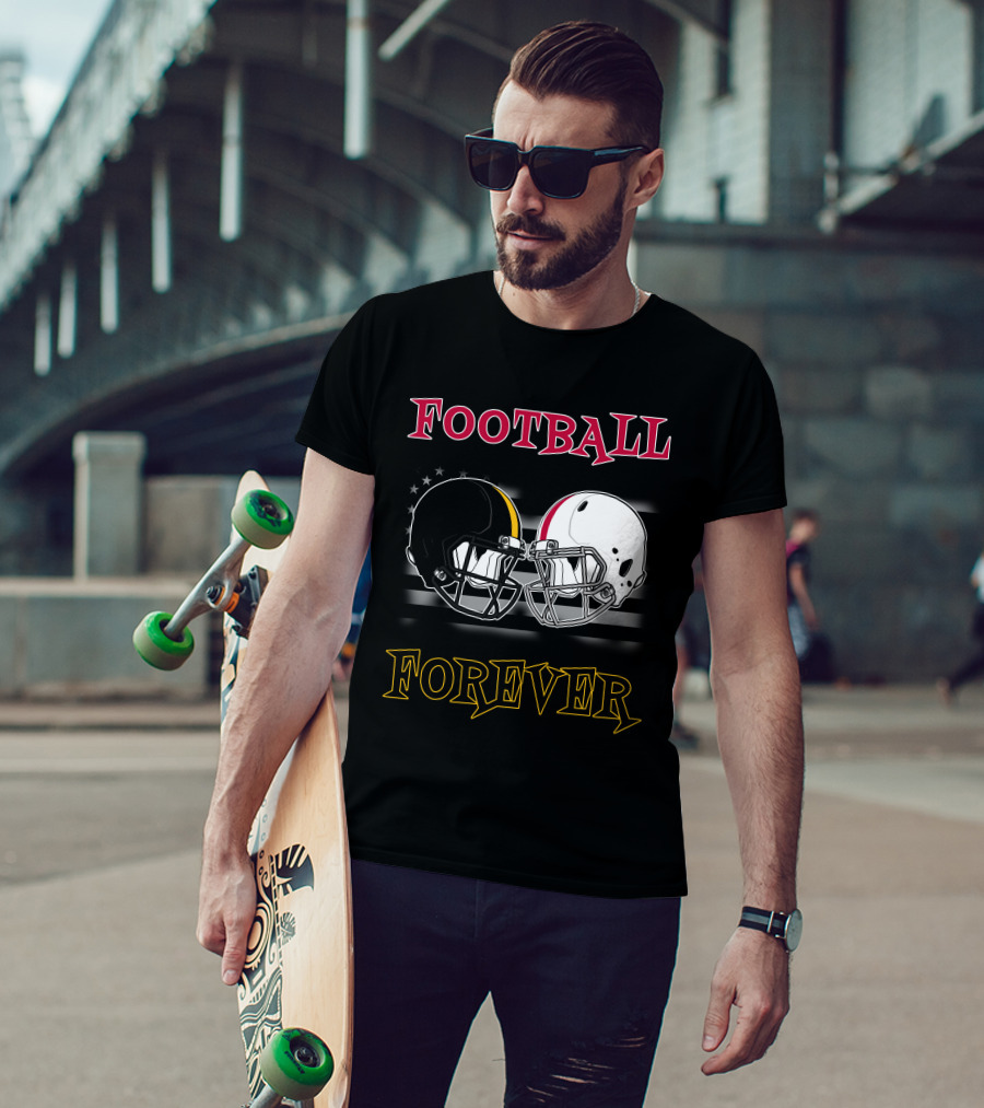 Football Forever Helmet Showdown T-Shirt