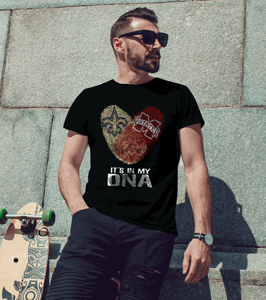 Saints Mississippi State It's In My DNA T-Shirt