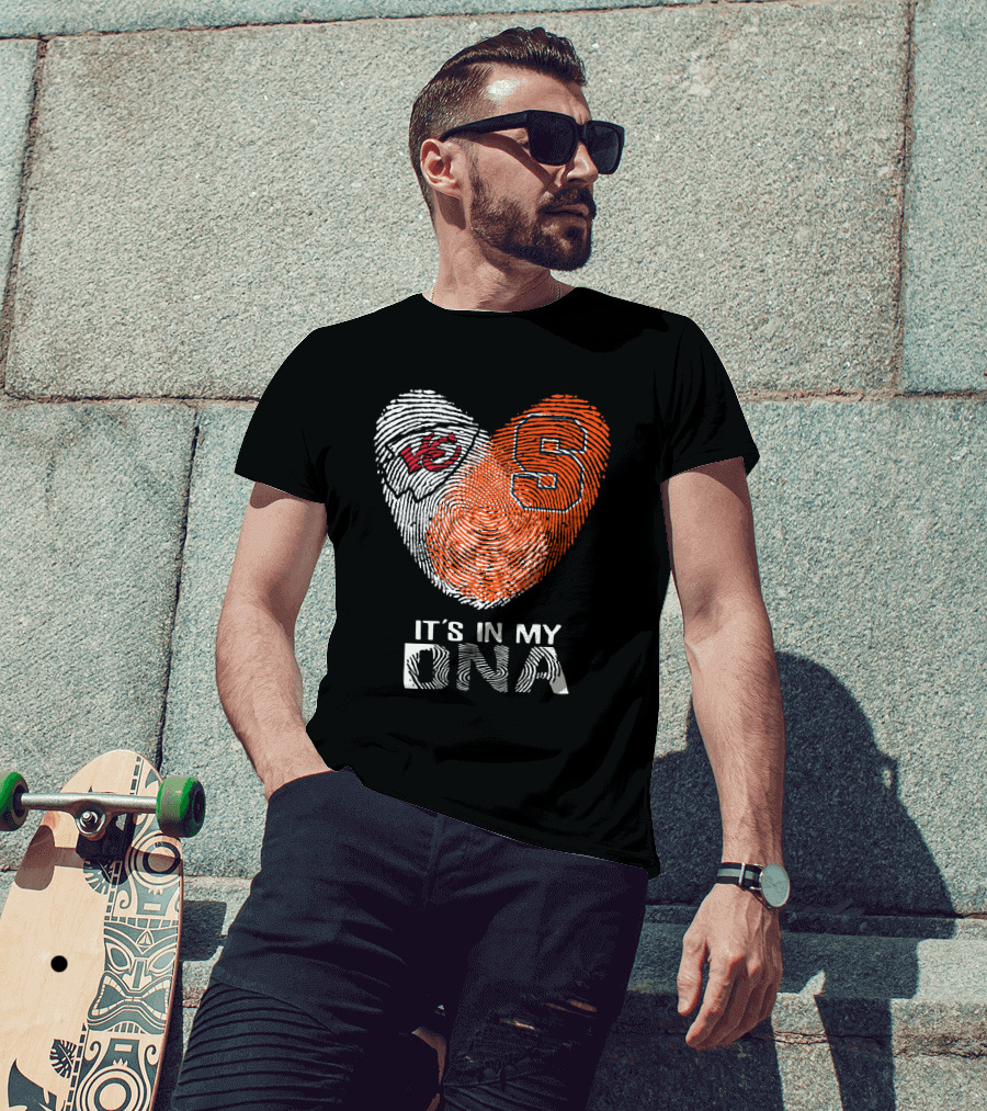 Chiefs Syracuse Heart It's In My DNA T-Shirt
