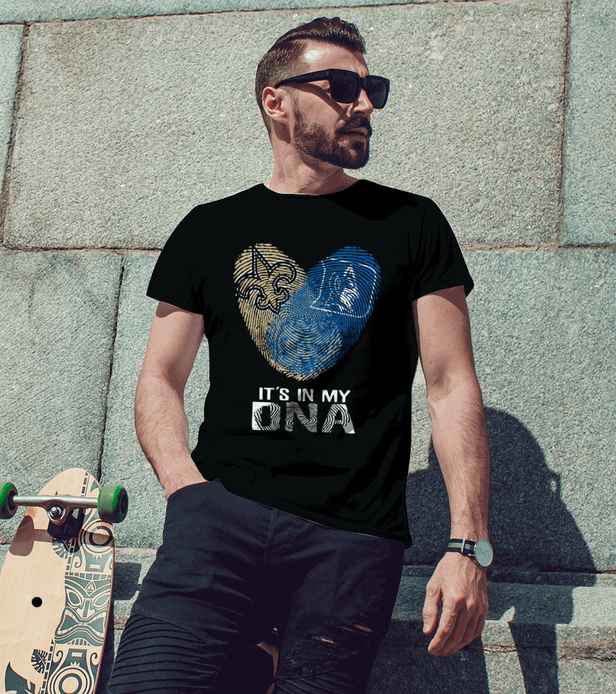 Saints Fleur-de-Lis Duke It's In My DNA T-Shirt