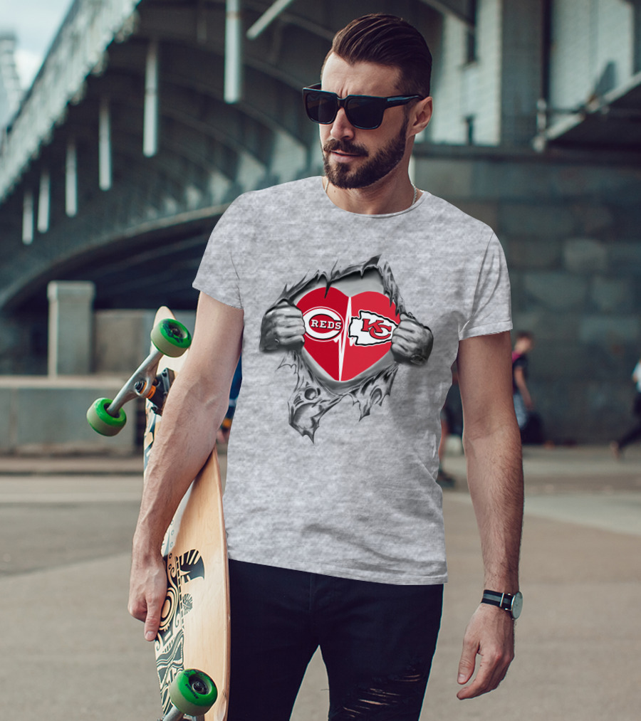 Reds KC In My Heart T-Shirt