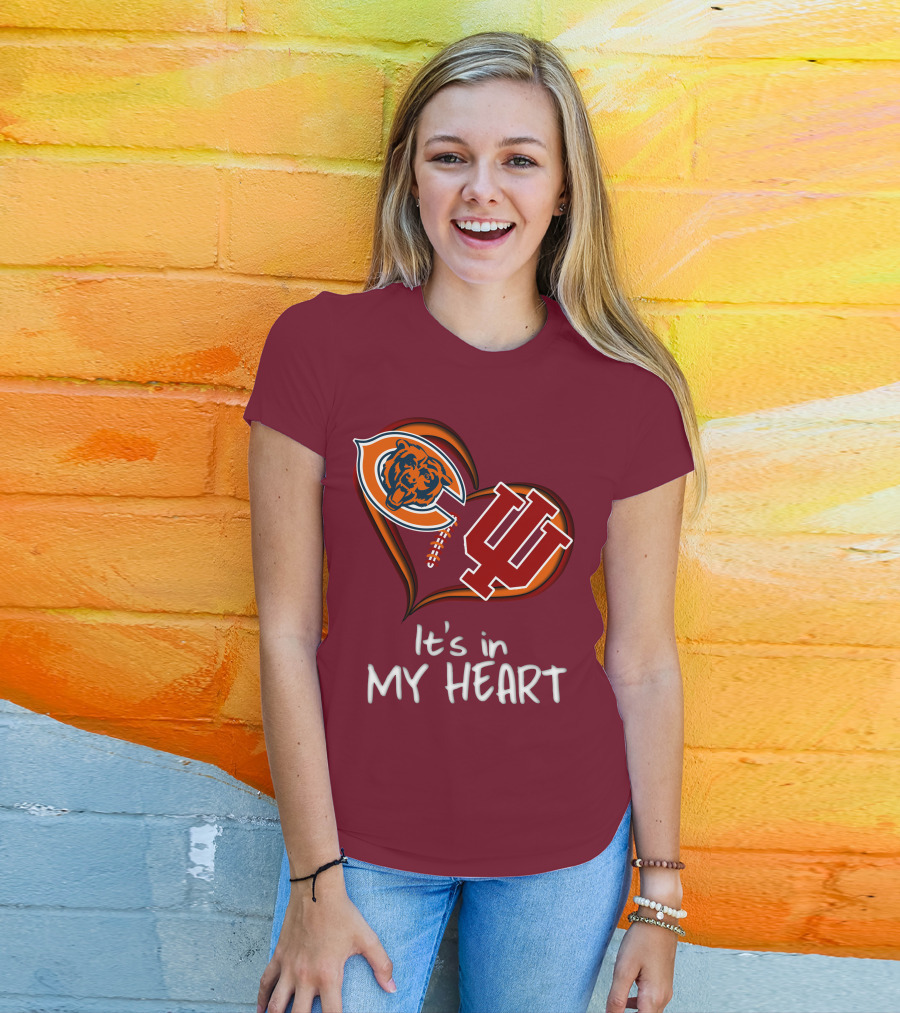 Bears Hoosiers It's In My Heart T-Shirt