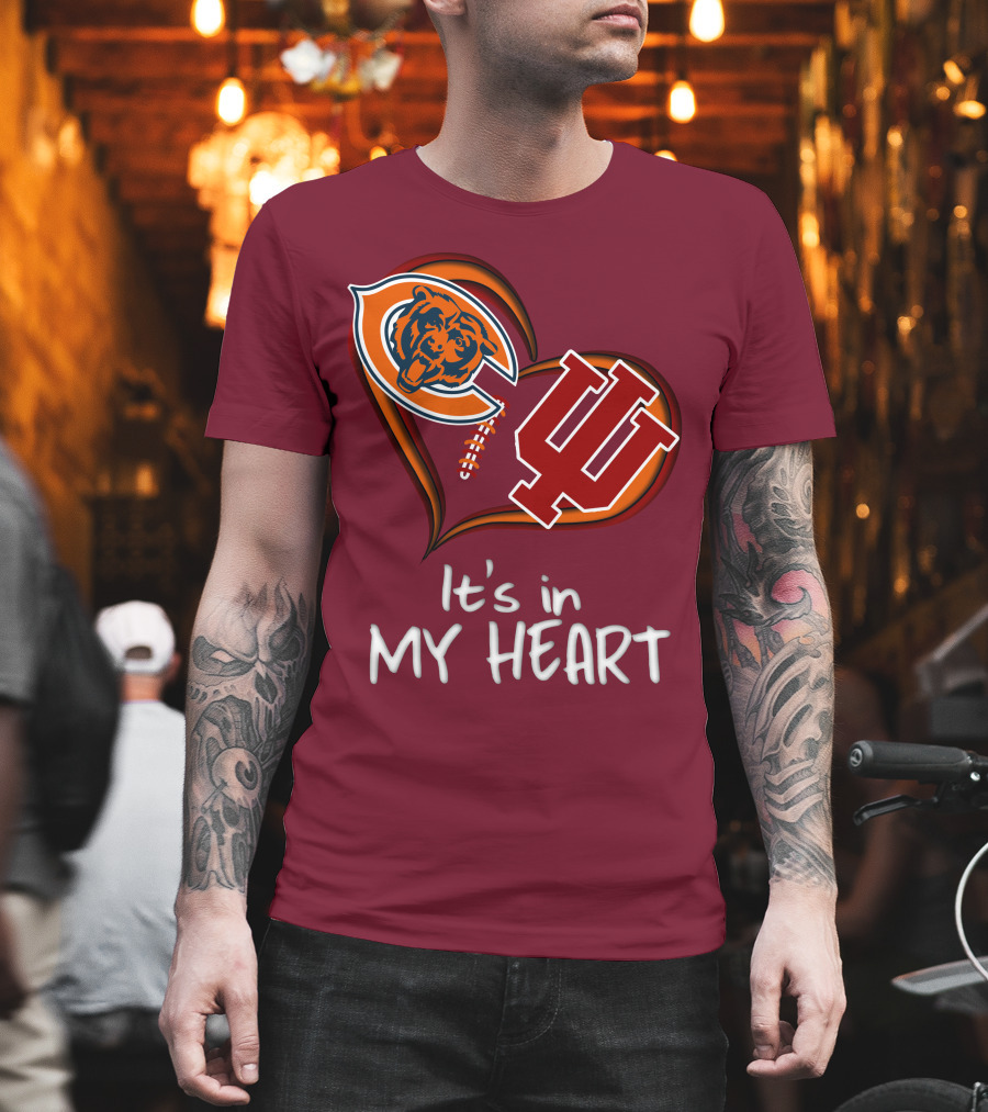 Bears Hoosiers It's In My Heart T-Shirt