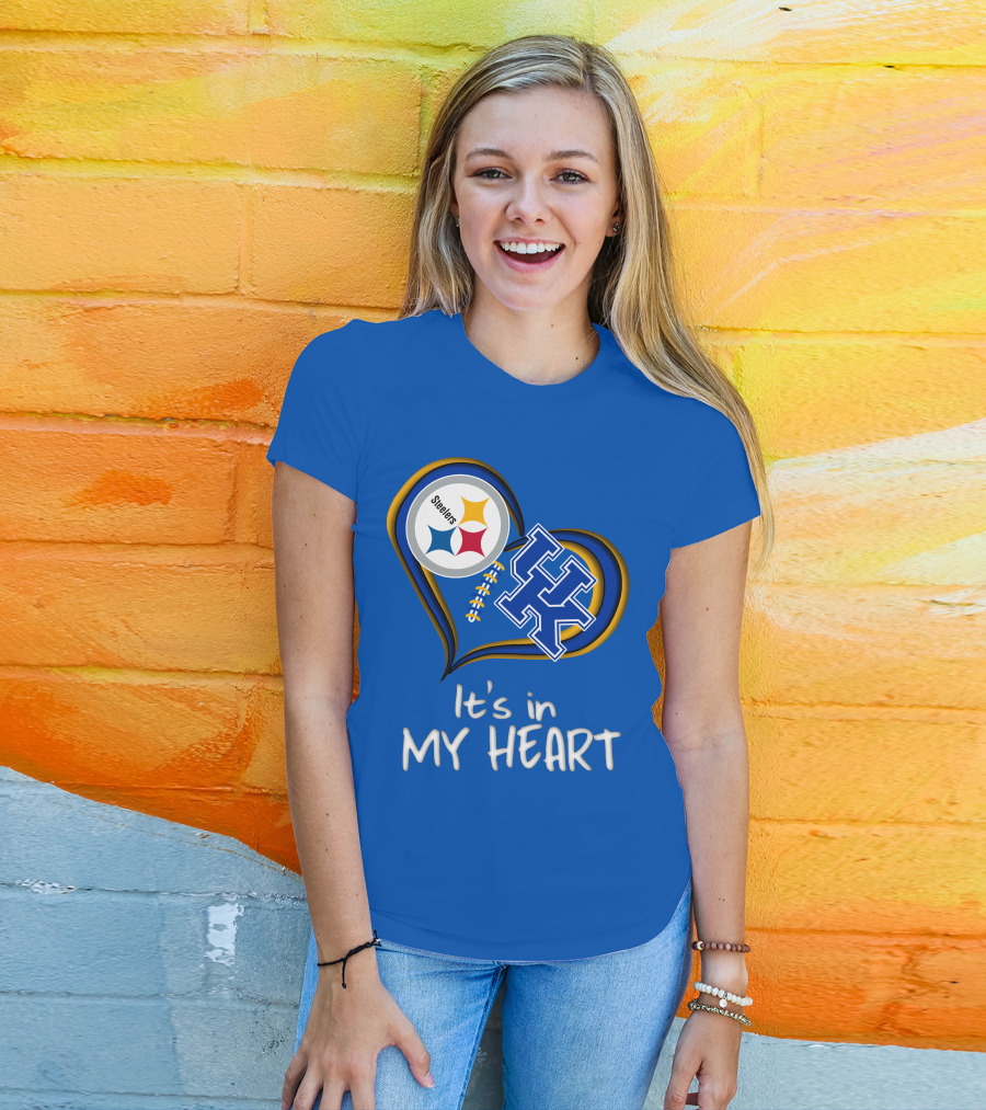 Steelers It's In My Heart Kentucky T-Shirt