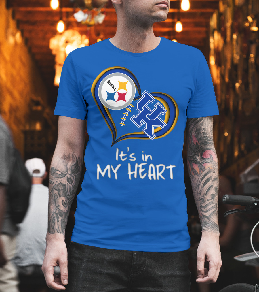 Steelers It's In My Heart Kentucky T-Shirt