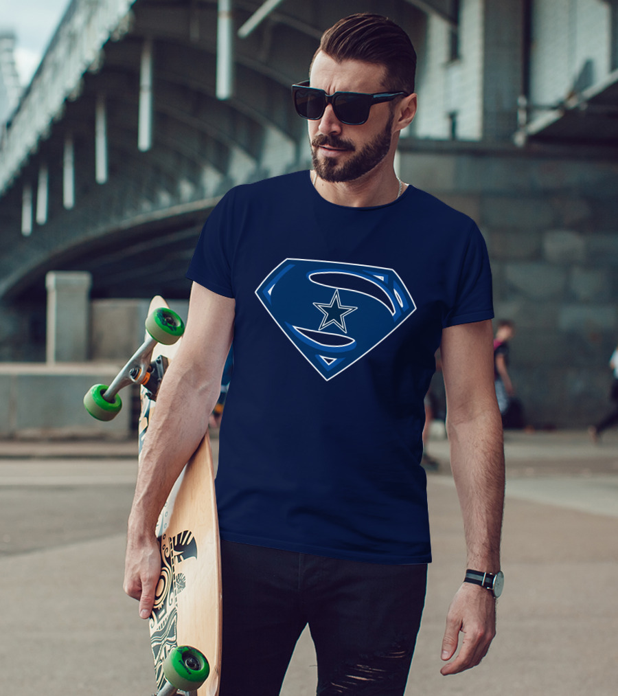 Cowboys Super Man Star Icon T-Shirt
