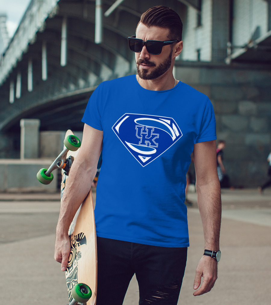 UK Superman Sports Logo Kentucky T-Shirt