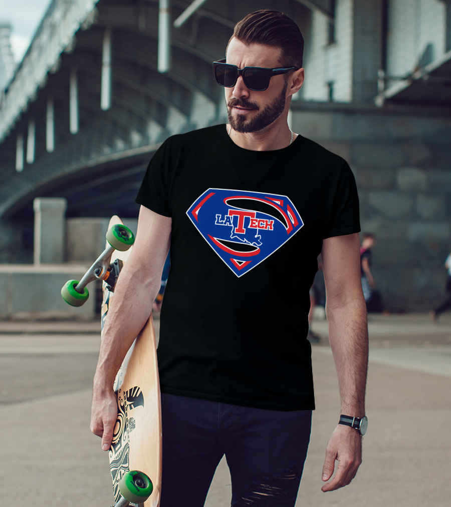 Superman LA Tech Emblem T-Shirt