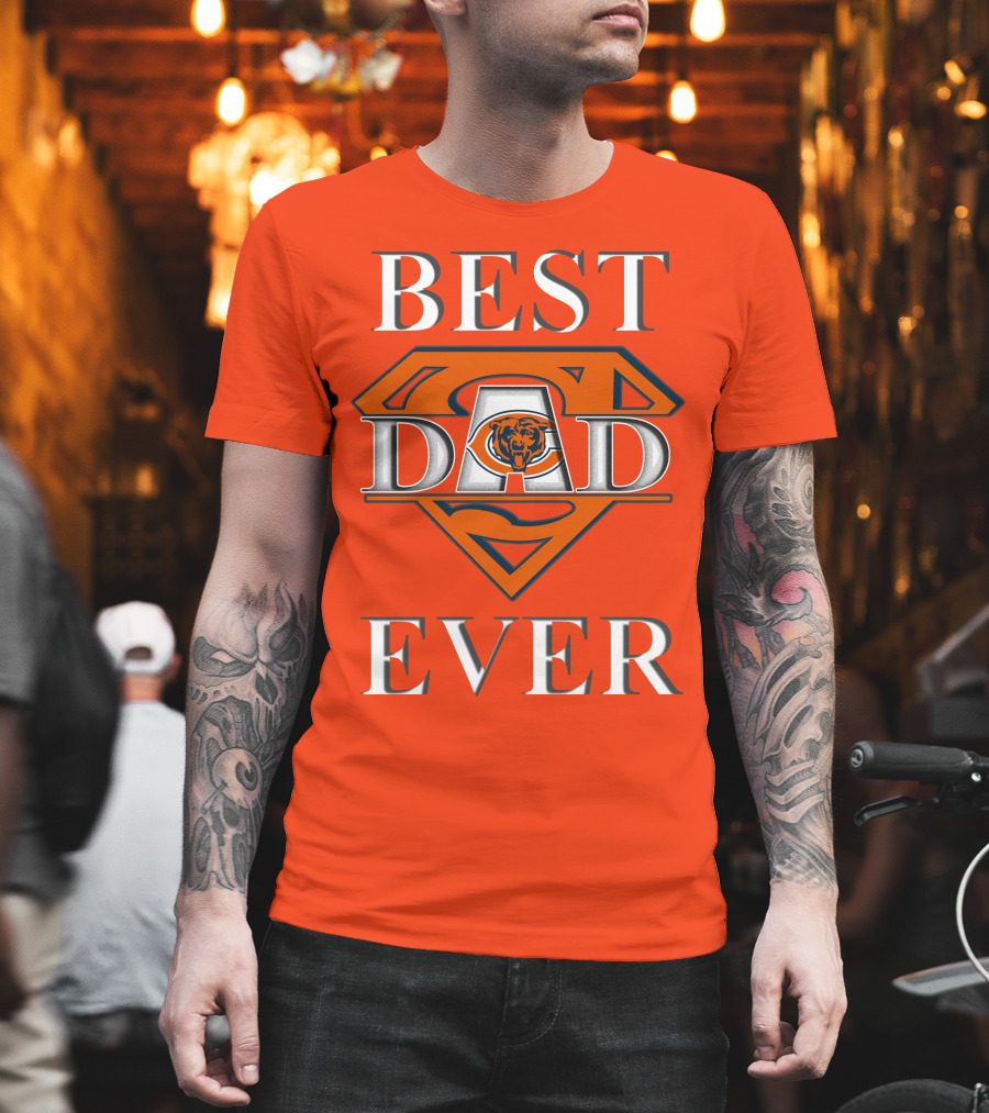 Best Dad Ever Bears Superman T-Shirt
