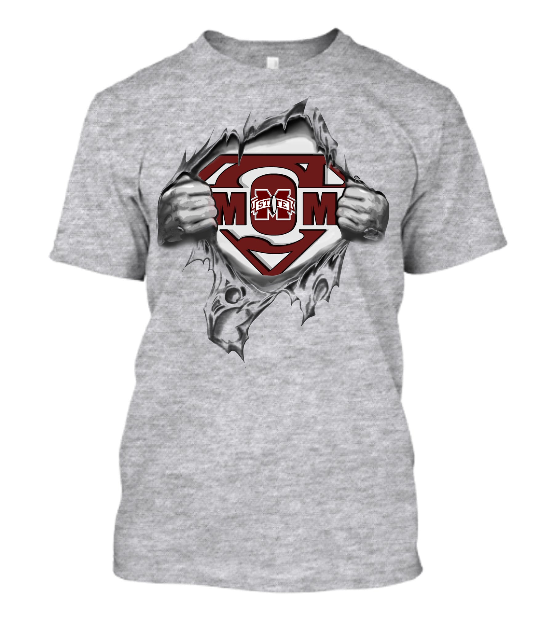 Mississippi State Bulldogs Super Mom T-Shirt