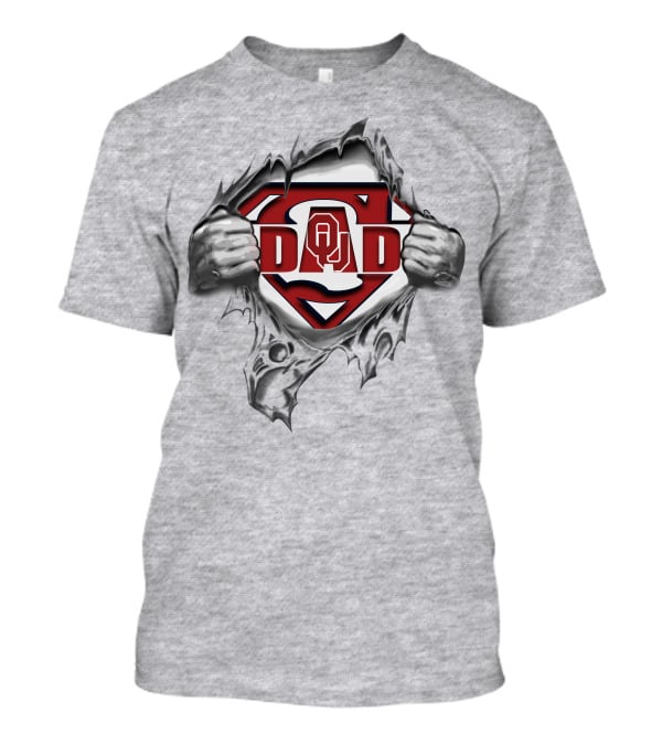 Oklahoma Sooners Super Dad Superman T-Shirt