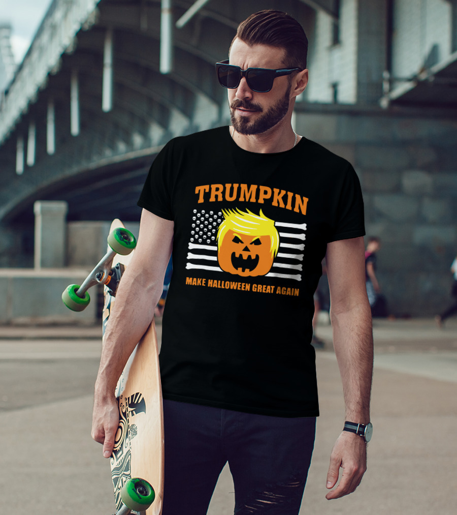 Trumpkin Make Halloween Great Again Pumpkin T-Shirt