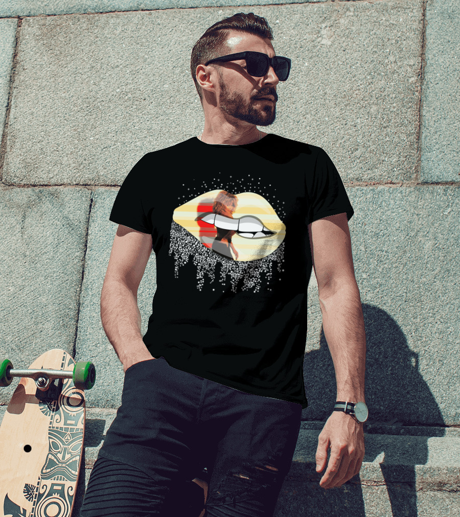 Tina Turner Lips Iconic Performance T-Shirt