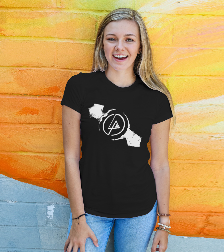 Linkin Park Symbol Bat Wings Logo Rock Band T-Shirt
