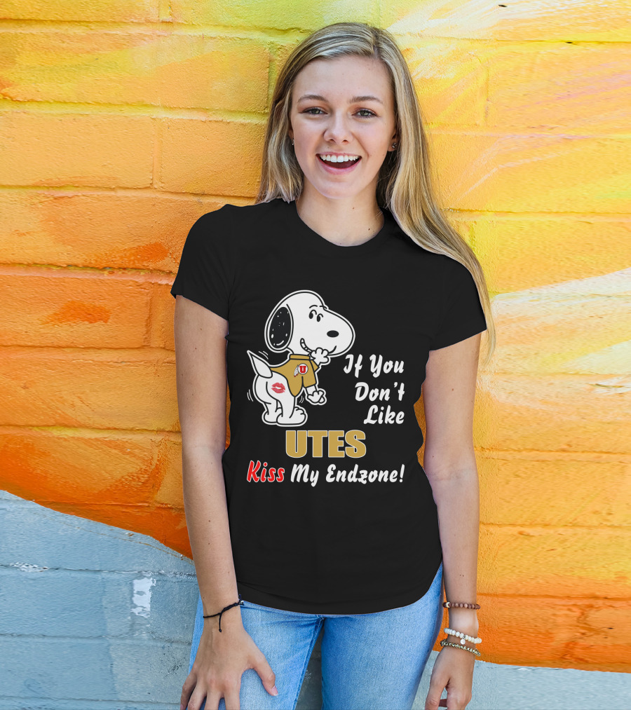 If You Don't Like Utes Kiss My Endzone T-Shirt