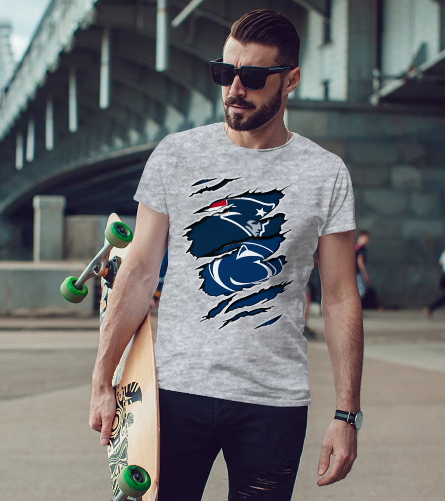 Patriots Penn State Logo Mashup T-Shirt