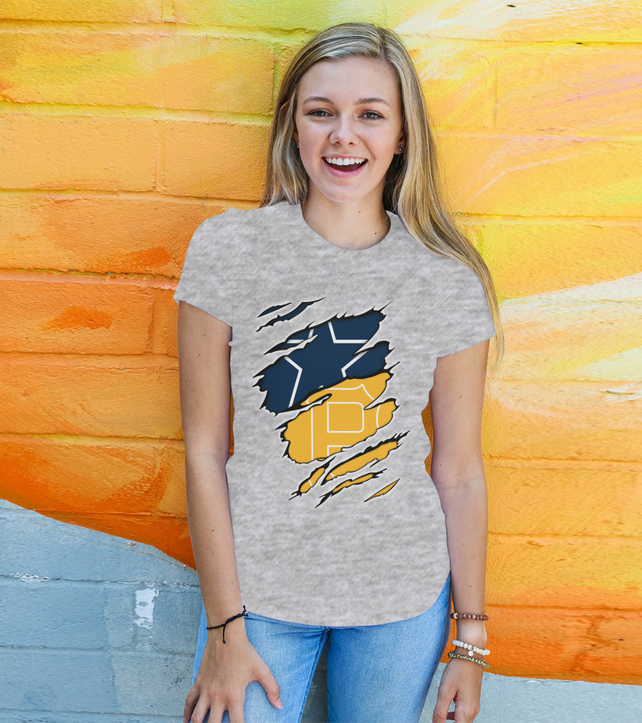 Dallas Cowboys Pittsburgh Pirates Dallas Cowboys T-Shirt
