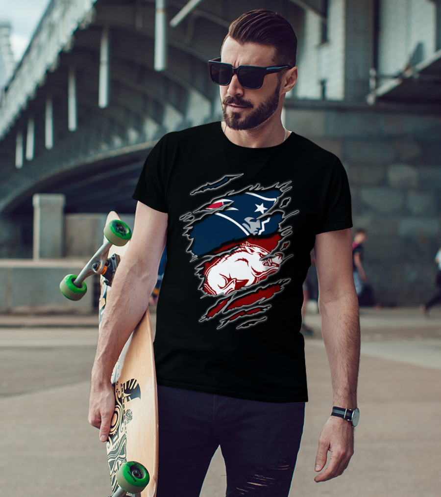 Patriots Arkansas Razorbacks Claw T-Shirt