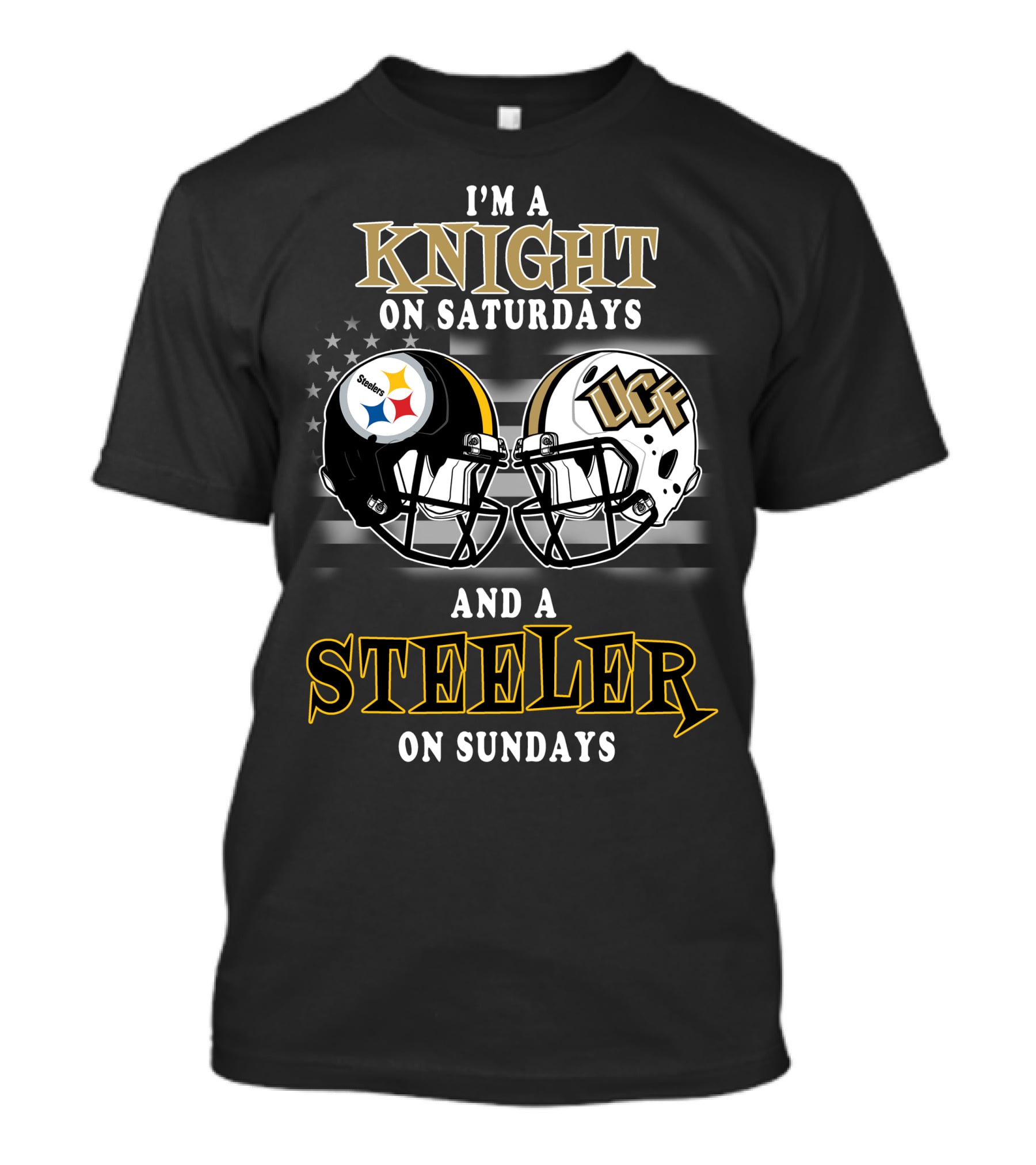 I'm A Knight On Saturdays And A Steeler On Sundays T-Shirt