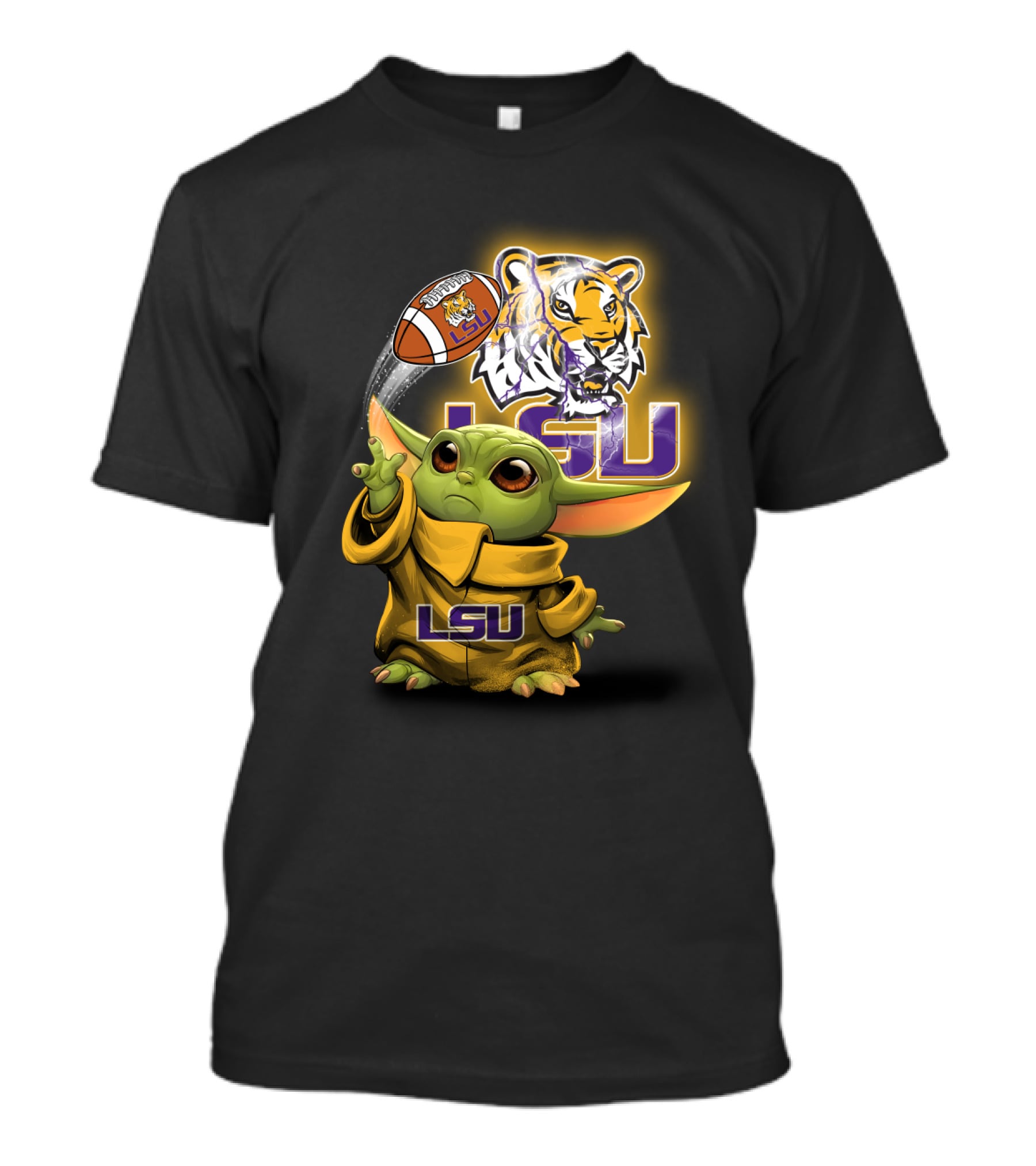 Lsu Tiger Football Baby Character Chtnca9014 T-Shirt