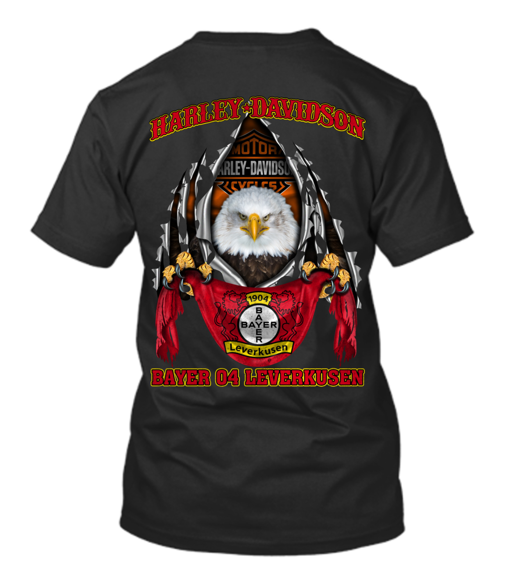 Harley Davidson Bayer 04 Leverkusen Eagle T-Shirt