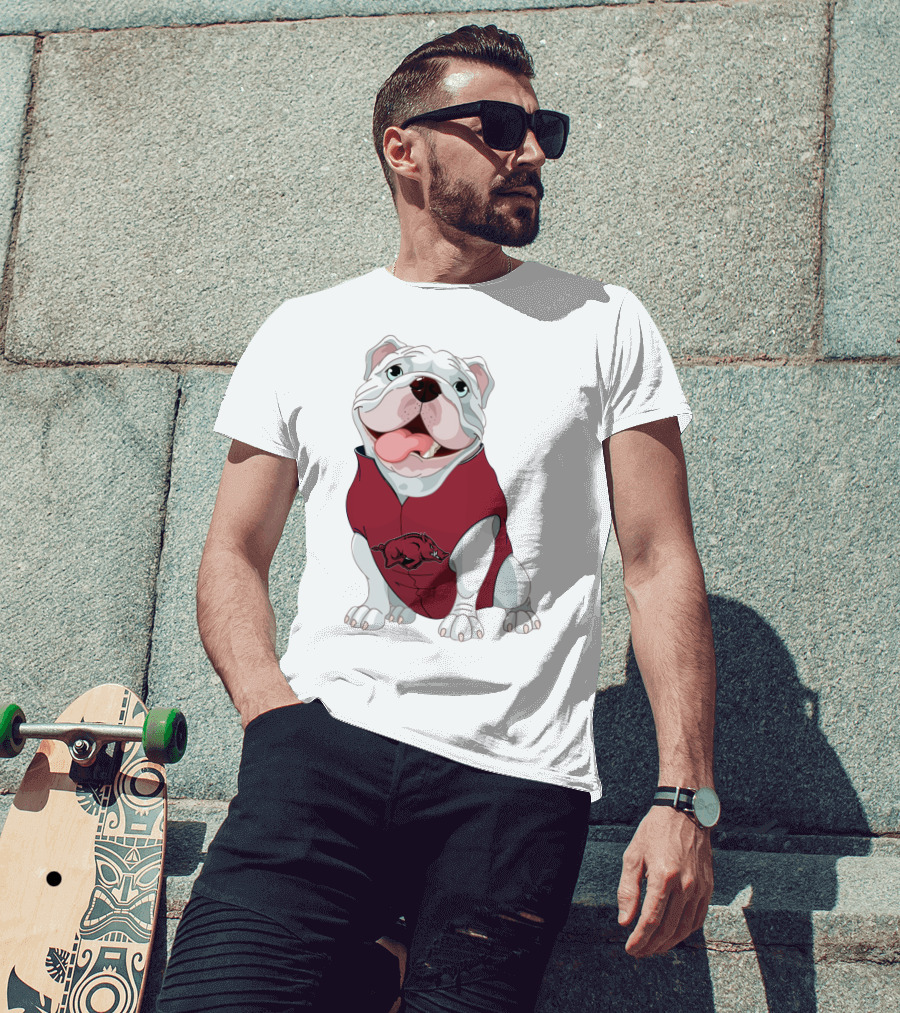 Arkansas Razorbacks Bulldog T-Shirt