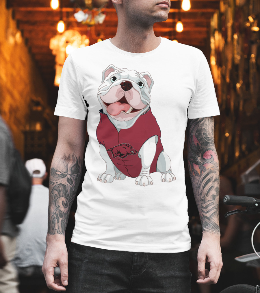 Arkansas Razorbacks Bulldog T-Shirt