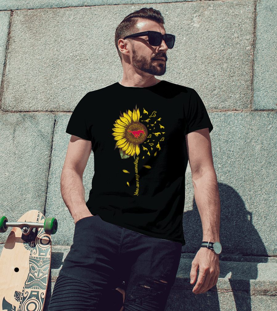 Sunflower Mustang You Are My Sunshine T-Shirt