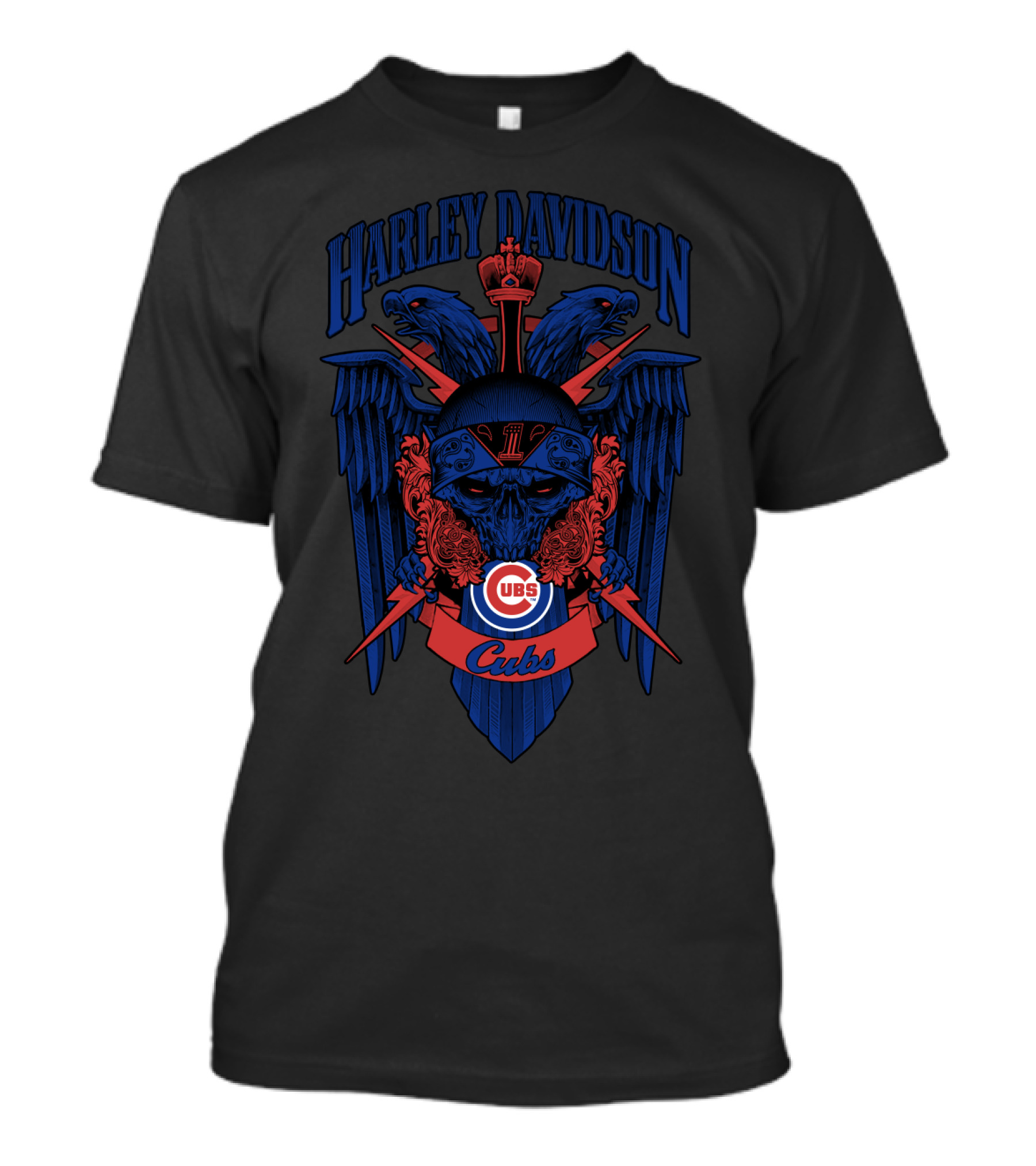 Harley Davidson Cubs Mlb Chicago Cubs T-Shirt