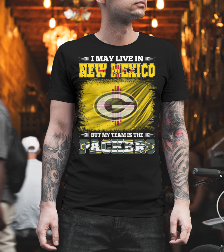 New Mexico Resident Proud Green Bay Packers Fan T-Shirt