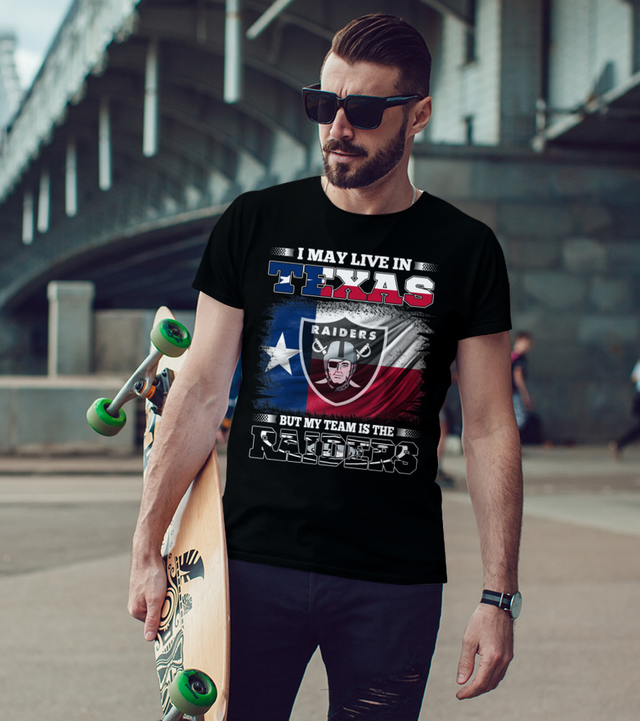Texas Pride NFL Fans: Raiders Team Loyalty T-Shirt