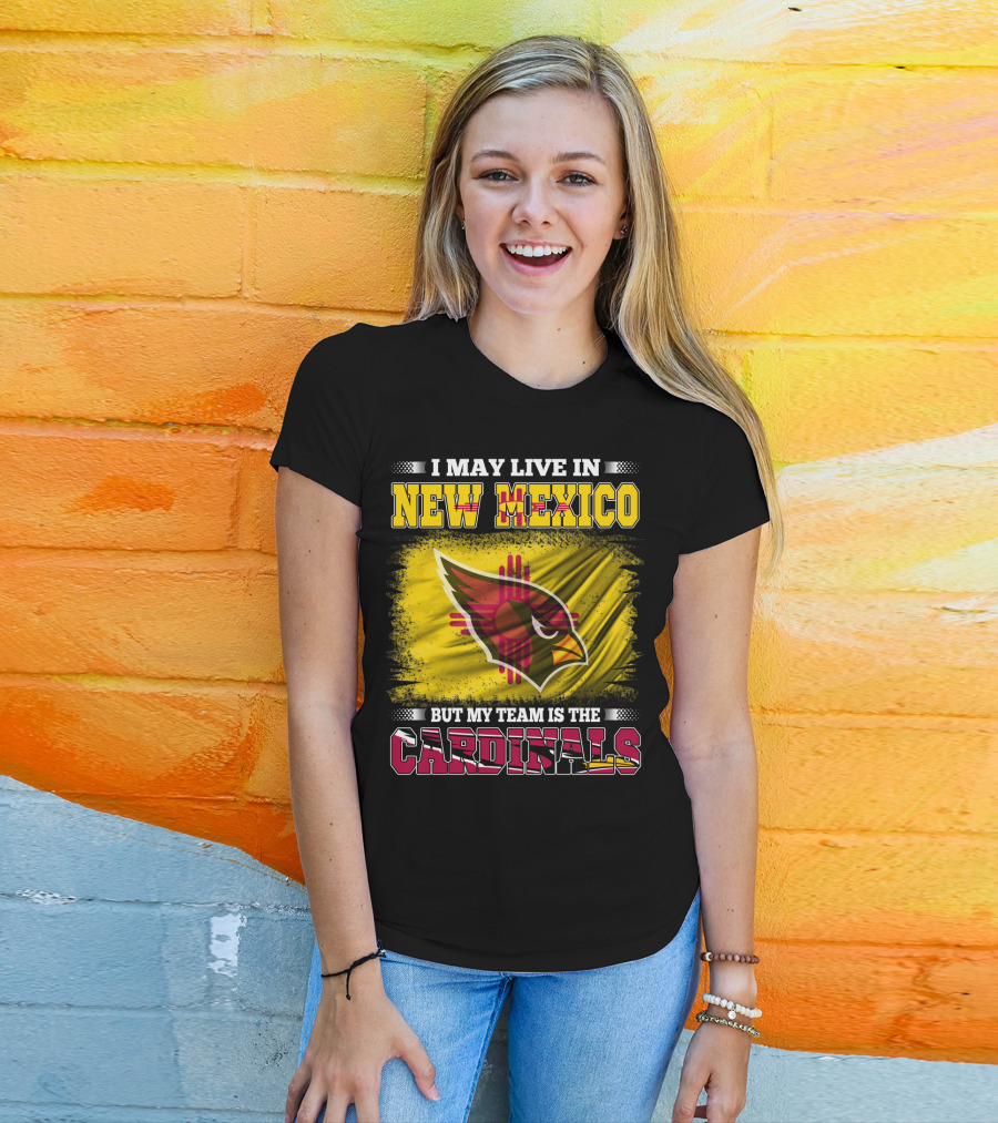 New Mexico Fan With Loyalty To Cardinals Team T-Shirt
