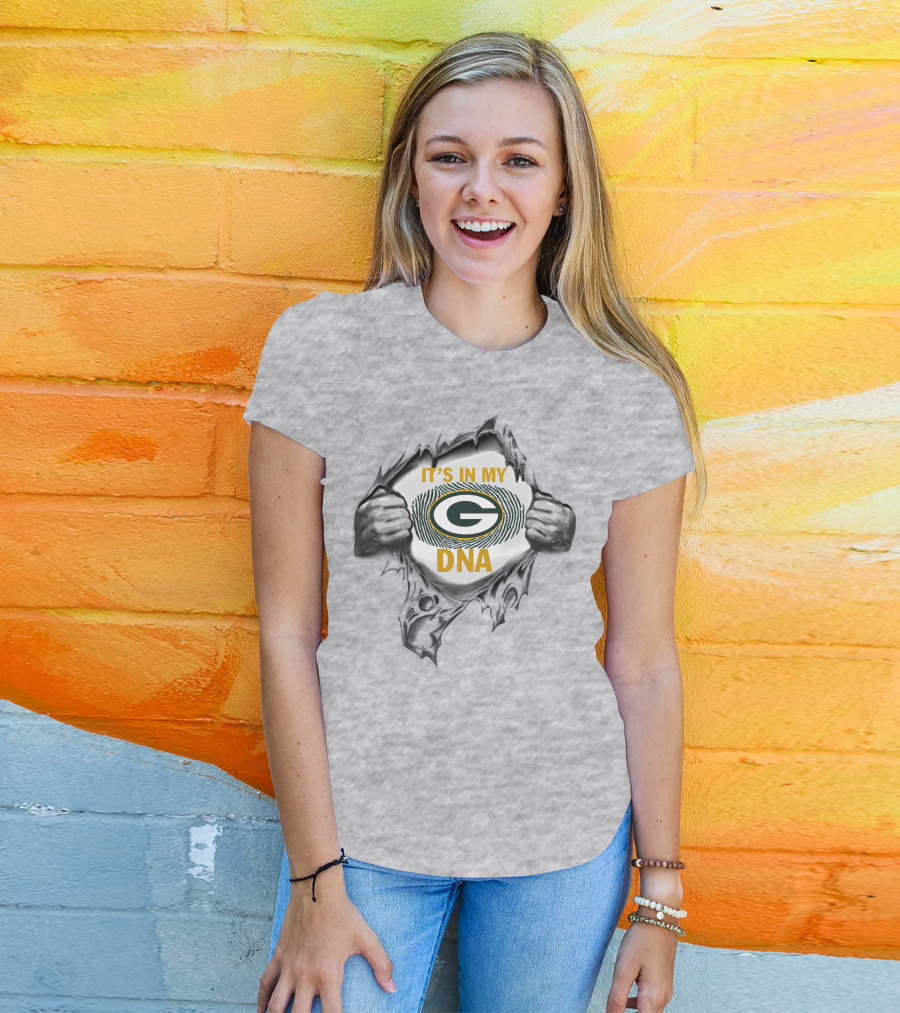 It's In My Green Bay Packers Dna T-Shirt