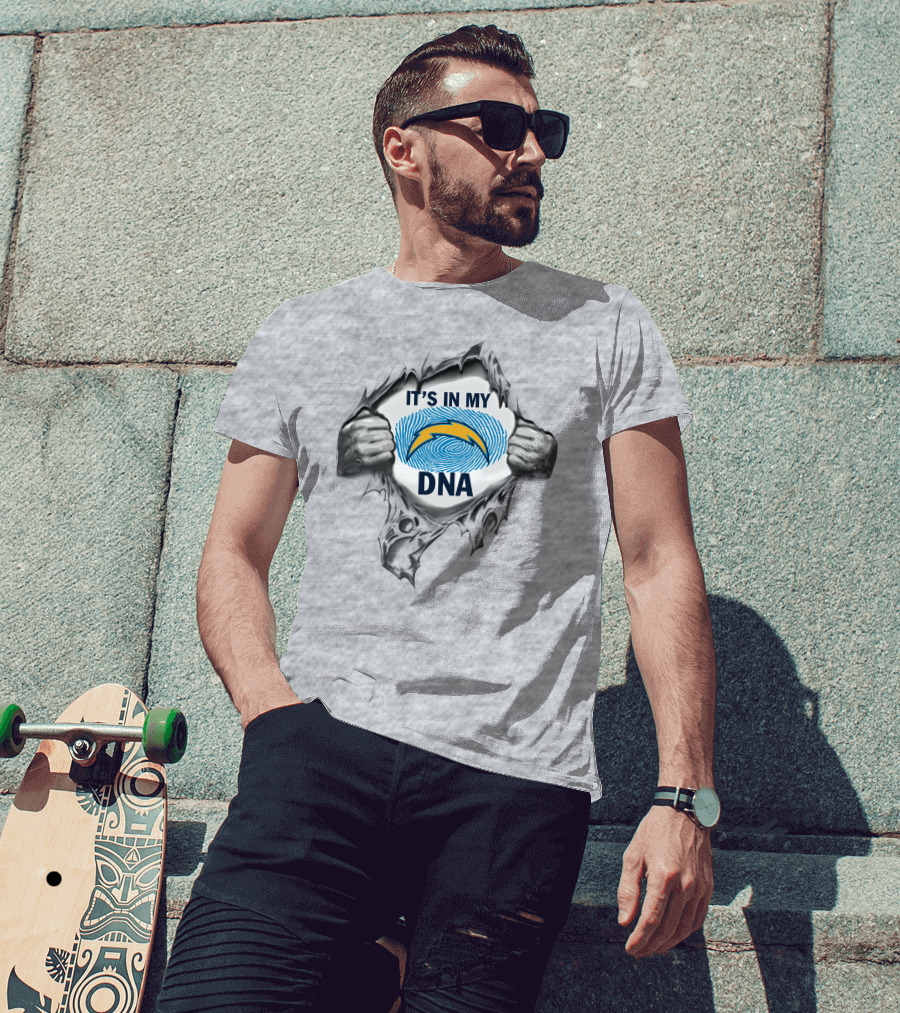 Los Angeles Chargers It's In My Dna T-Shirt