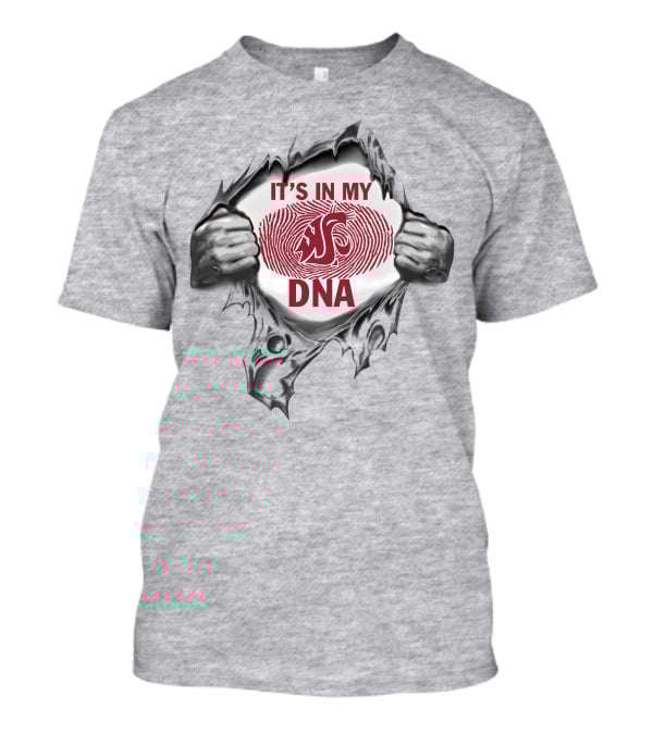 It's In My Washington State Cougars Dna T-Shirt